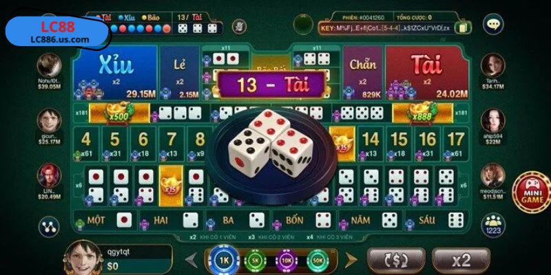 Cao thủ chơi tài xỉu LC88 bật mí mẹo chơi giúp bet thủ chiếm trọn top 1